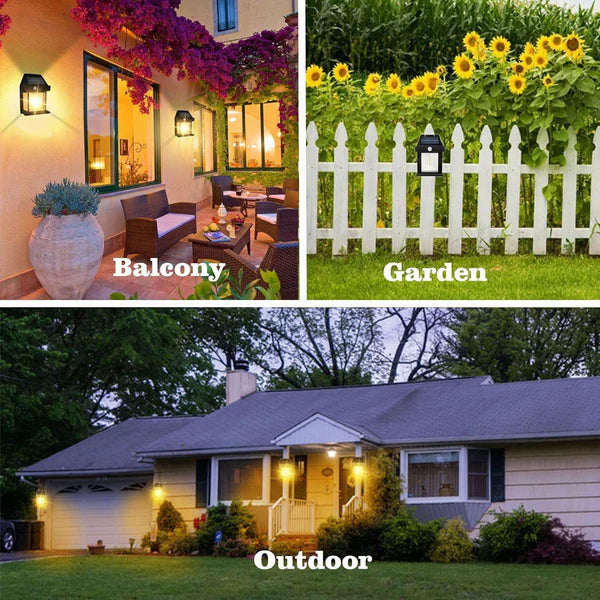 Solar Wall Lamp – Wireless Outdoor Light with Motion Sensor & 3 Modes (pack of 2)