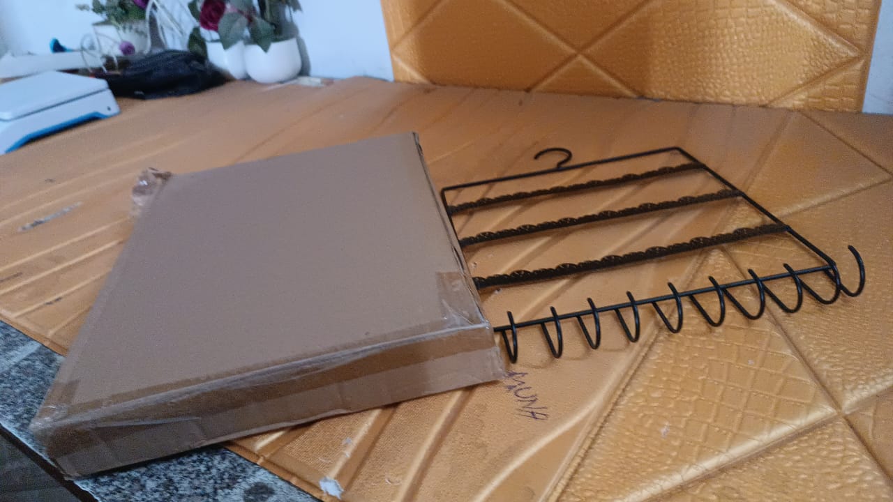 Wall Mounted Earring Organizer Hanging Jewellery Rack For All Type Jewellery (1 Pc / Mix Size)