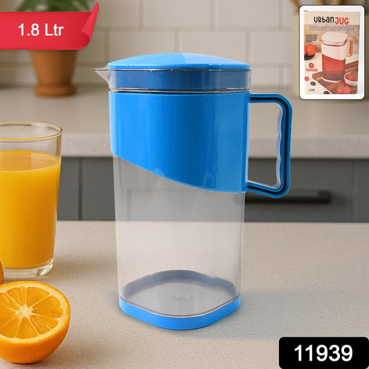 Urban Jug 1.8 Litre | BPA-Free Plastic Water & Juice Jug with Lid and Handle