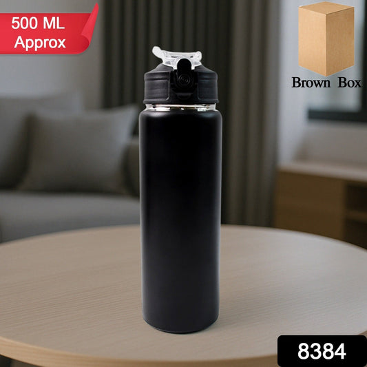 Stainless Steel Sports Water Bottle (Approx 500ML)