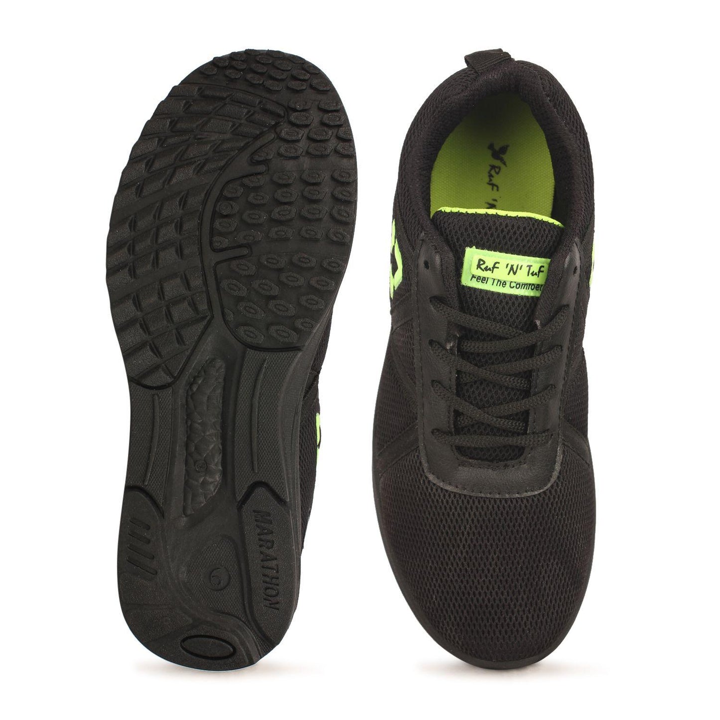 Monex New Latest Full-Black Shoes For Mens