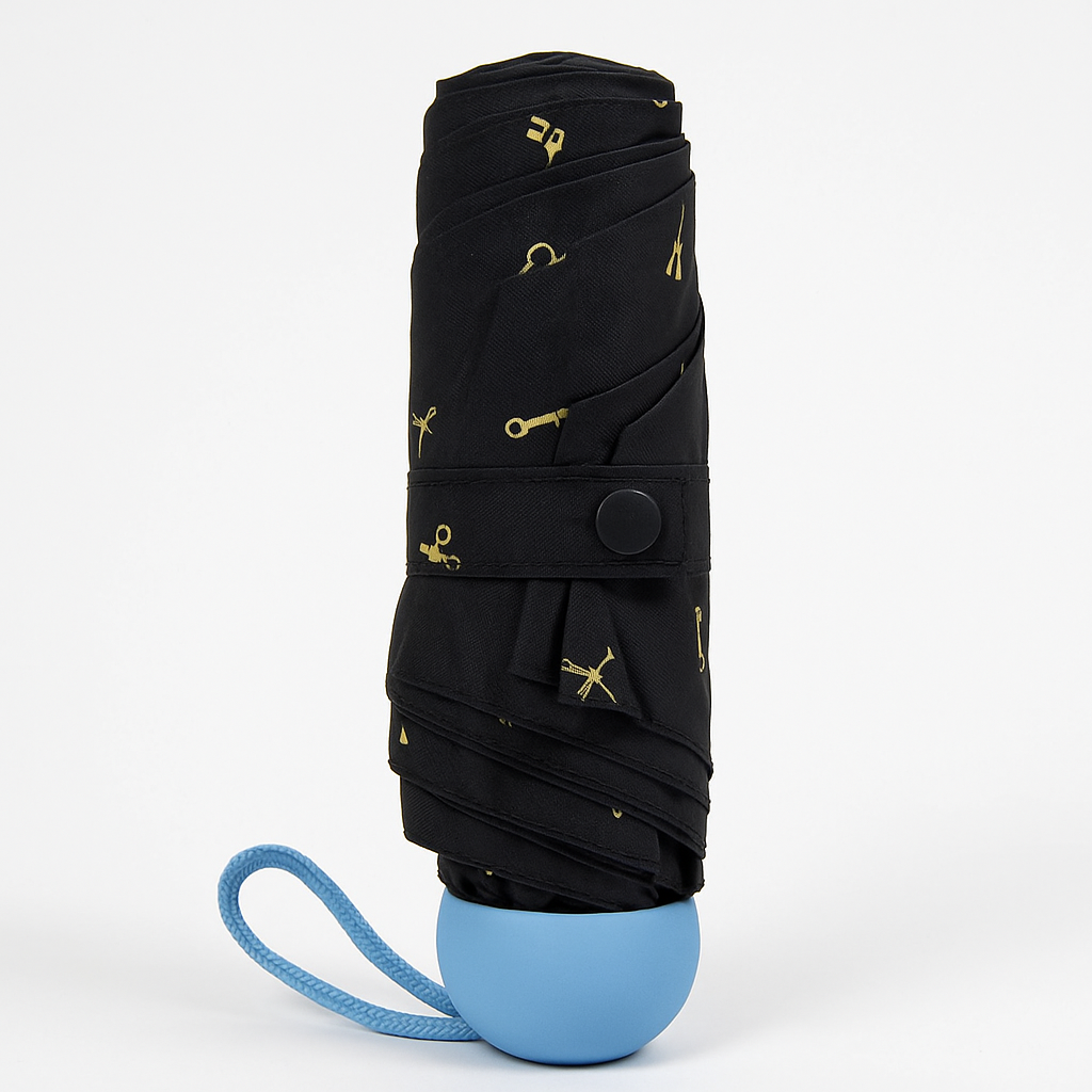 3-Fold Cute Umbrella β Sun & Rain Protection, UV Shield (1 Pc / With Zip Case)