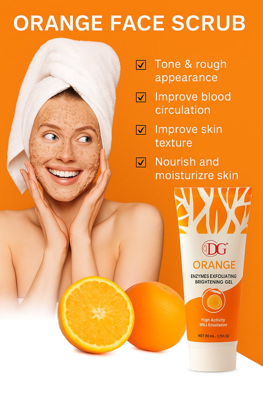 Lucky Glow Orange Facial Exfoliate Gel
