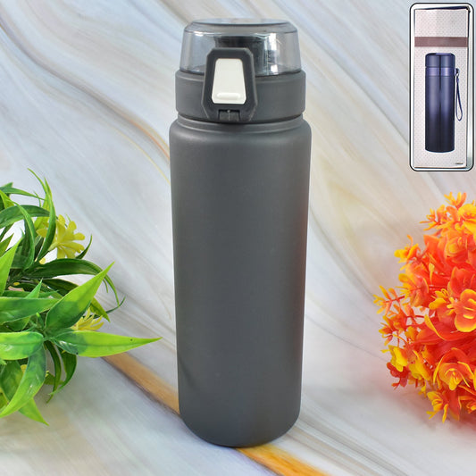 Stainless Steel Double Walled Vacuum Insulated Water Bottle (Mix Design 1 Pc)