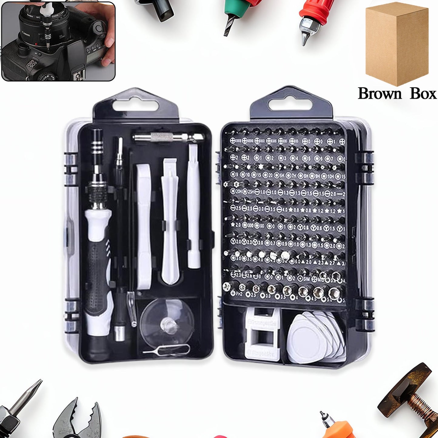 Precision Screwdriver Set (115-in-1 / B Grade)