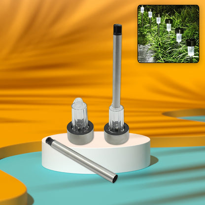 Solar LED Spike Lights for Garden & Pathway Decor (2 Pc Set)