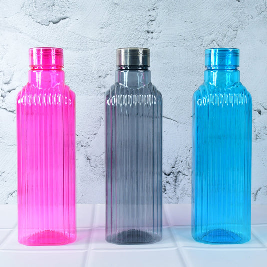 Transparent Fridge Water Bottles (3 Pc)
