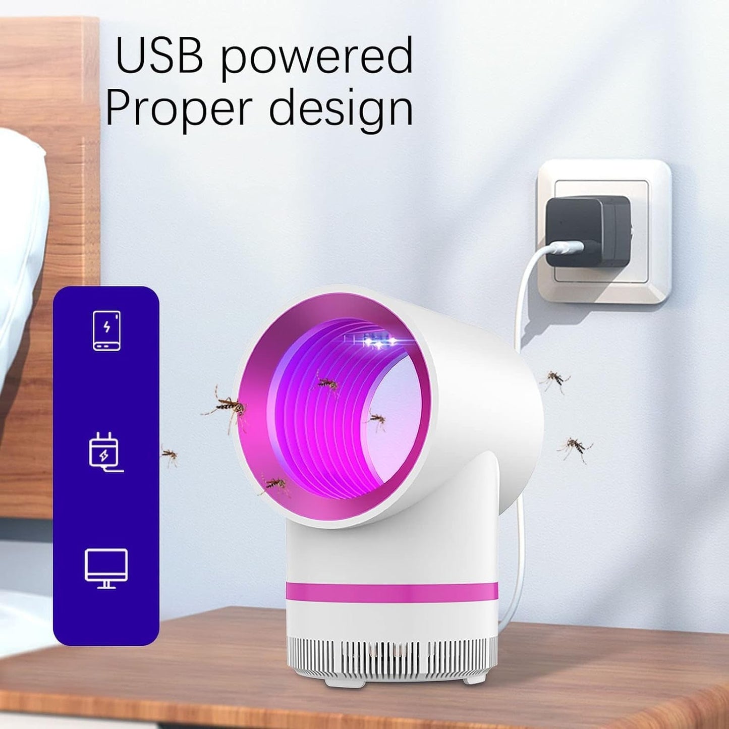 USB Electric Mosquito Killer Lamp