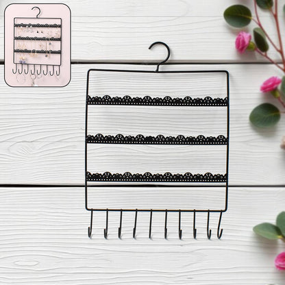 Wall Mounted Earring Organizer Hanging Jewellery Rack For All Type Jewellery (1 Pc / Mix Size)