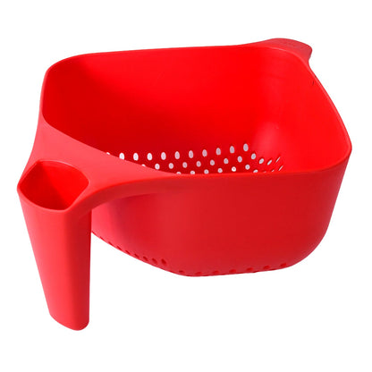 Apex Multi-Functional Plastic Strainer Bowl with Ergonomic Handle (1 Pc)