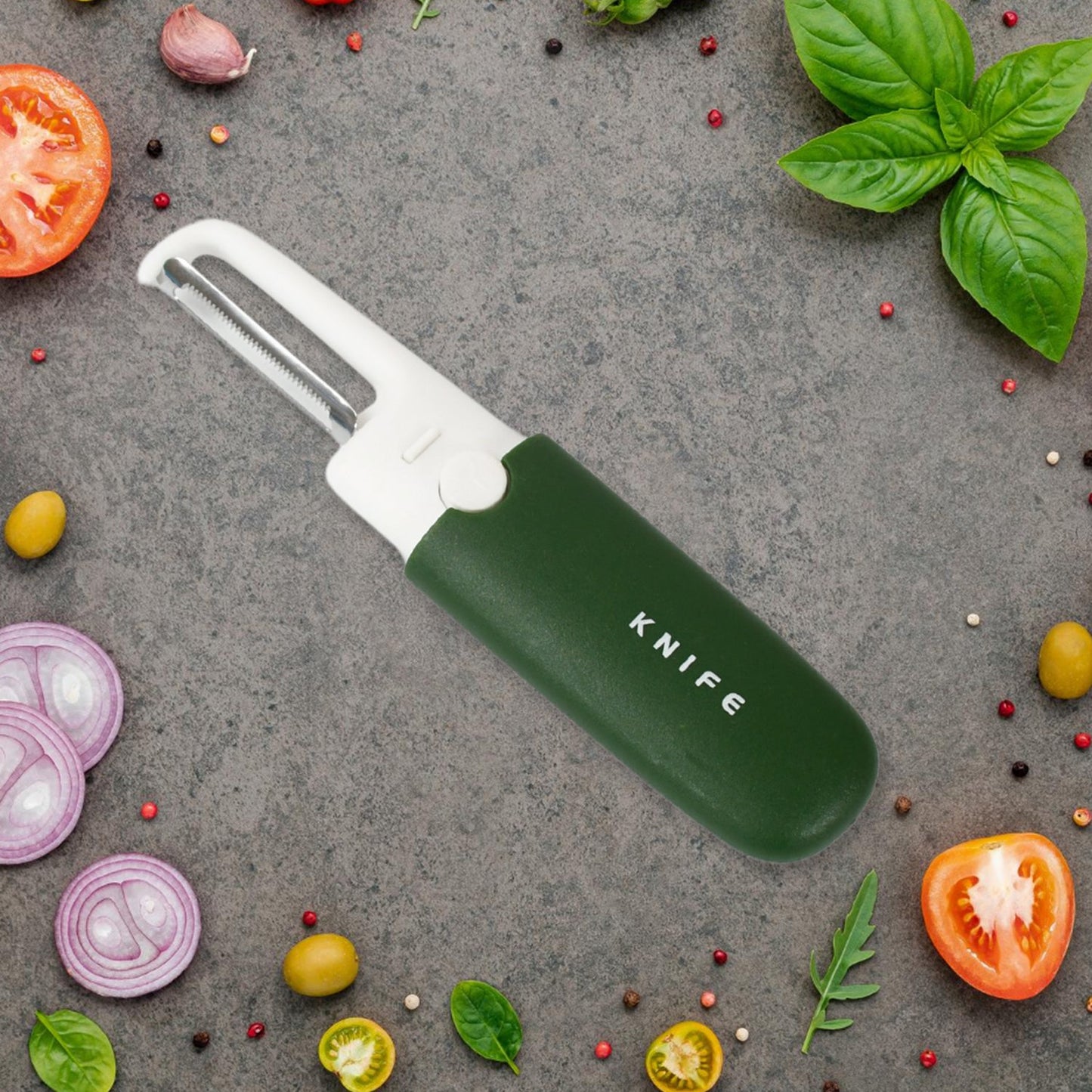 2-in-1 Multifunctional Knife & Sawtooth Peeler for Fruits and Vegetables