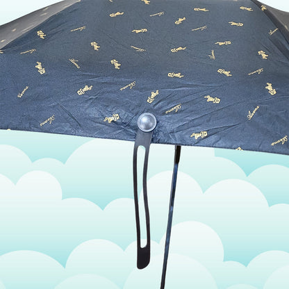 3-Fold Cute Umbrella – Sun & Rain Protection, UV Shield (1 Pc / With Zip Case)