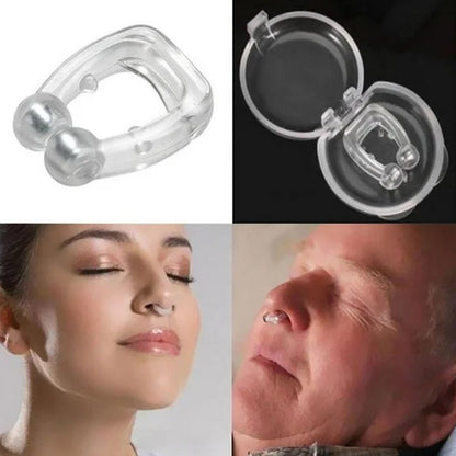 Anti-Snore Nose Clip for Heavy Snorers (Silicone, 1 Pc)