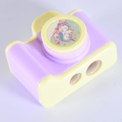 Camera Shape Pencil Sharpener – Stylish & Lightweight Manual Sharpener for Kids & Office Use (1 Pc)