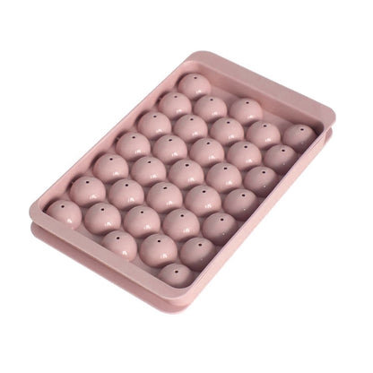 Plastic Round BPA Free Reusable Ice Cube Ice Ball Mold / Lolli Candy Maker (20x12cm)