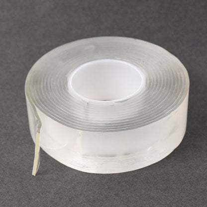 Sticky Double Sided Tape Washable Adhesive Tape Reusable (Thick / 6.5×3 Cm / 1 Pc)