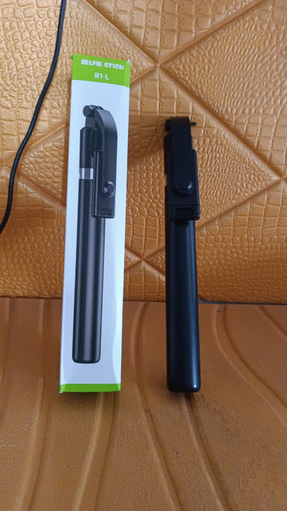Selfie Stick with Tripod Stand (1 Pc / 160 Cm Long Approx)