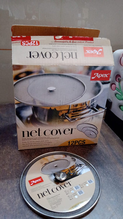 Apex Large Stainless Steel Mesh Net Cover for Cooking (1 Pc)