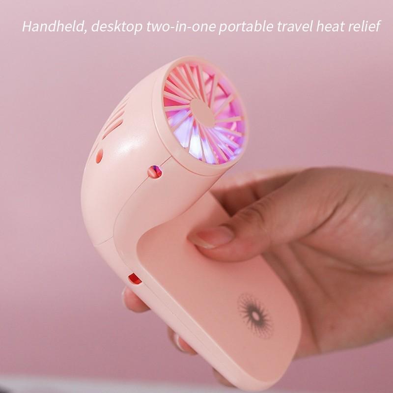 Portable Mobile Phone Holder Fan – Handheld, Multi-Function (Battery Not Include)