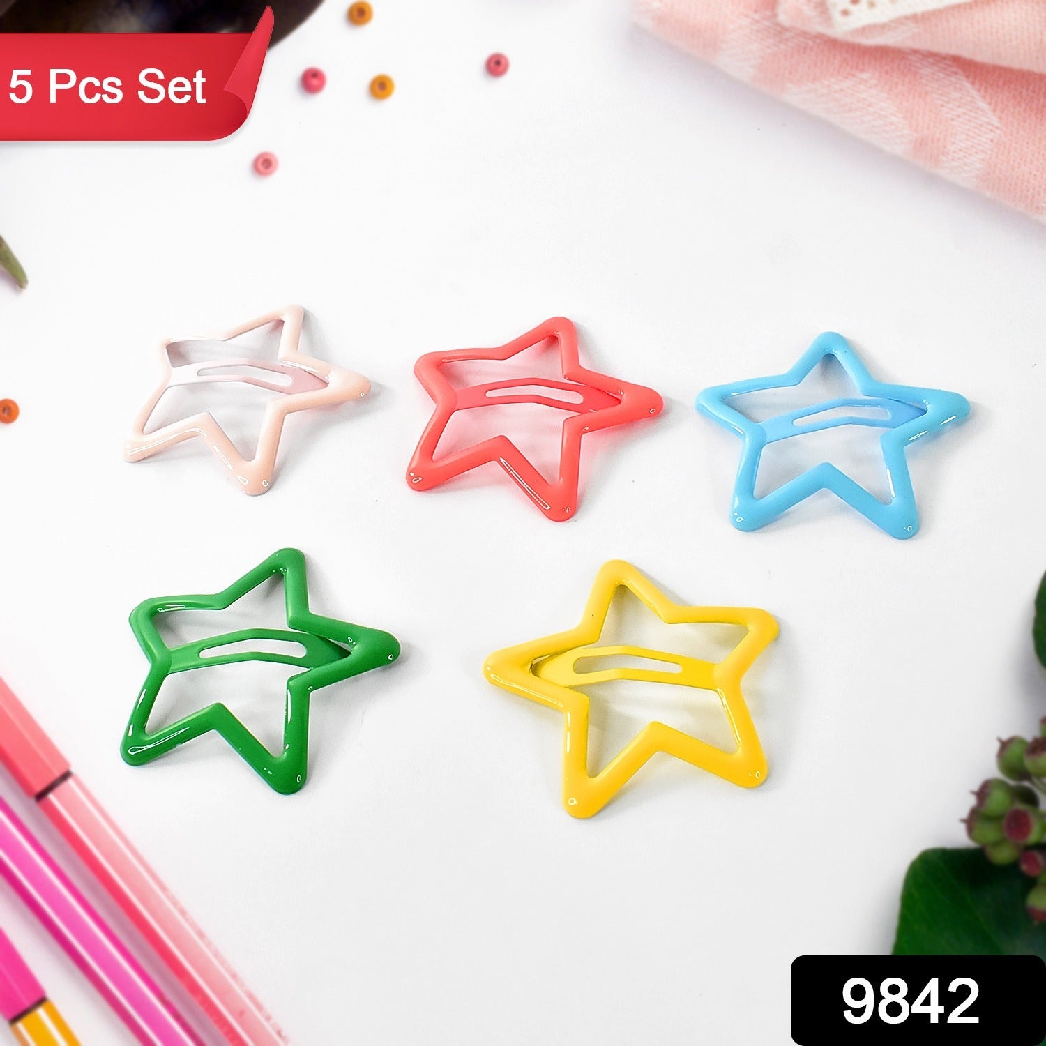 Metallic Star Snap