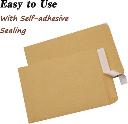 Brown Kraft Envelope for Invitations & Office Use (1 Pc, 16x14 Inch)