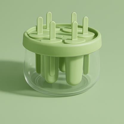 Reusable DIY 8 Pieces Ice Pop Mould