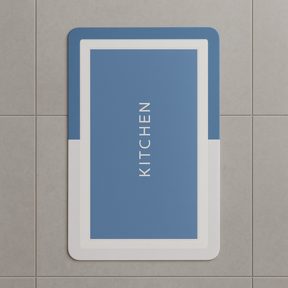 2 Pcs Kitchen Mat