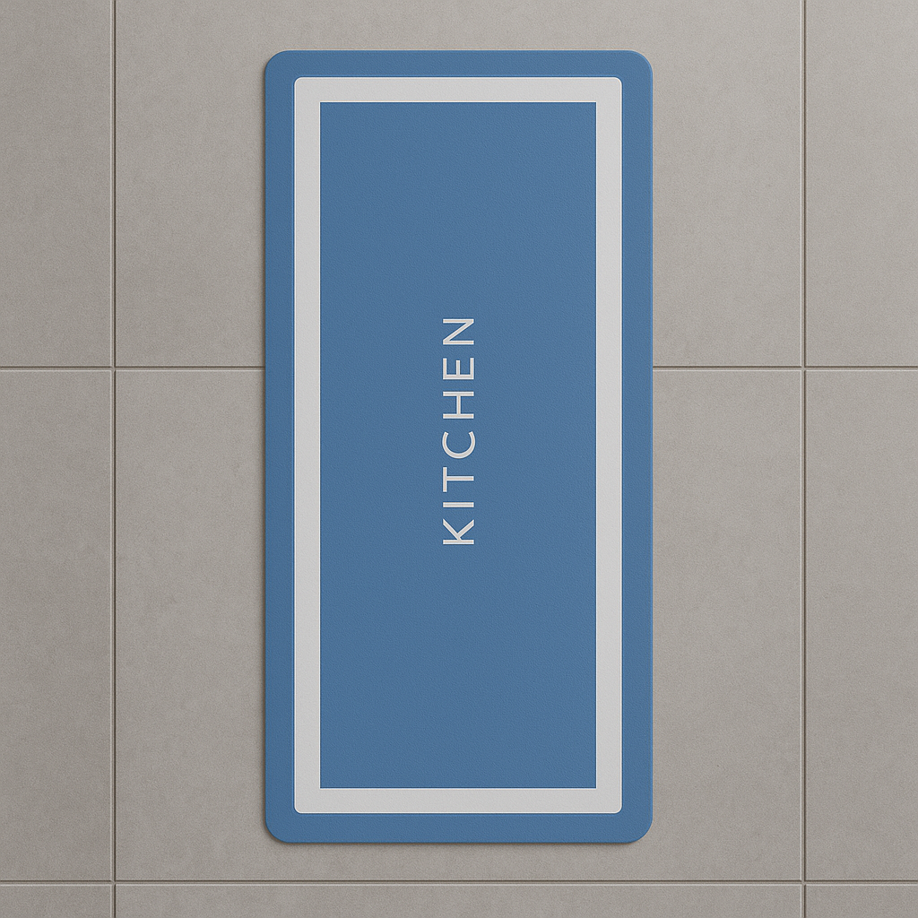 2 Pcs Kitchen Mat