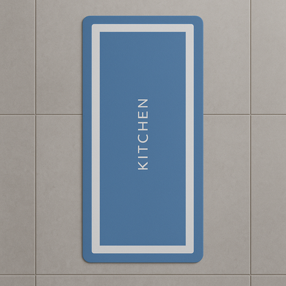 2 Pcs Kitchen Mat