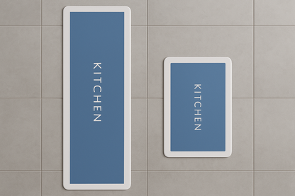 2 Pcs Kitchen Mat