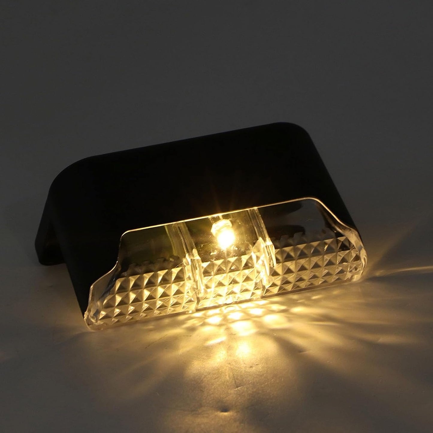 4-Piece Solar Waterproof Garden, Stair & Railing Lights