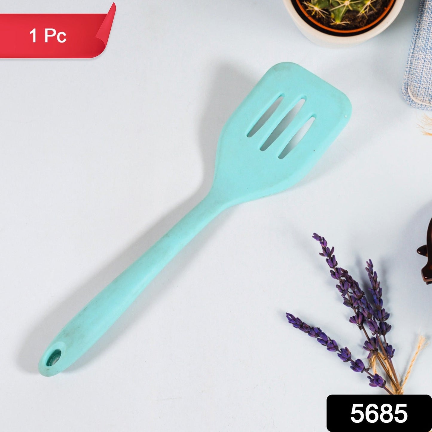 Multipurpose Silicone Spoon – Non-Stick, Heat-Resistant Basting Spoon for Cooking & Baking, Kitchen Utensils (1 Pc)
